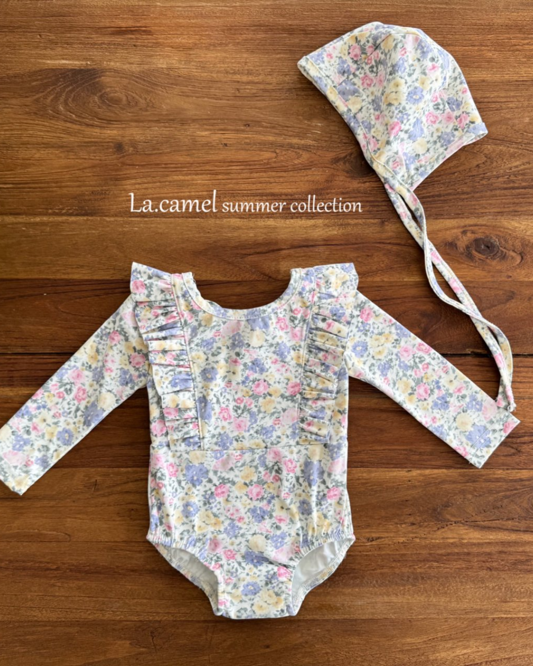 韓國童裝 Swimwear🩱🛟 La.Camel Lavender swimwear