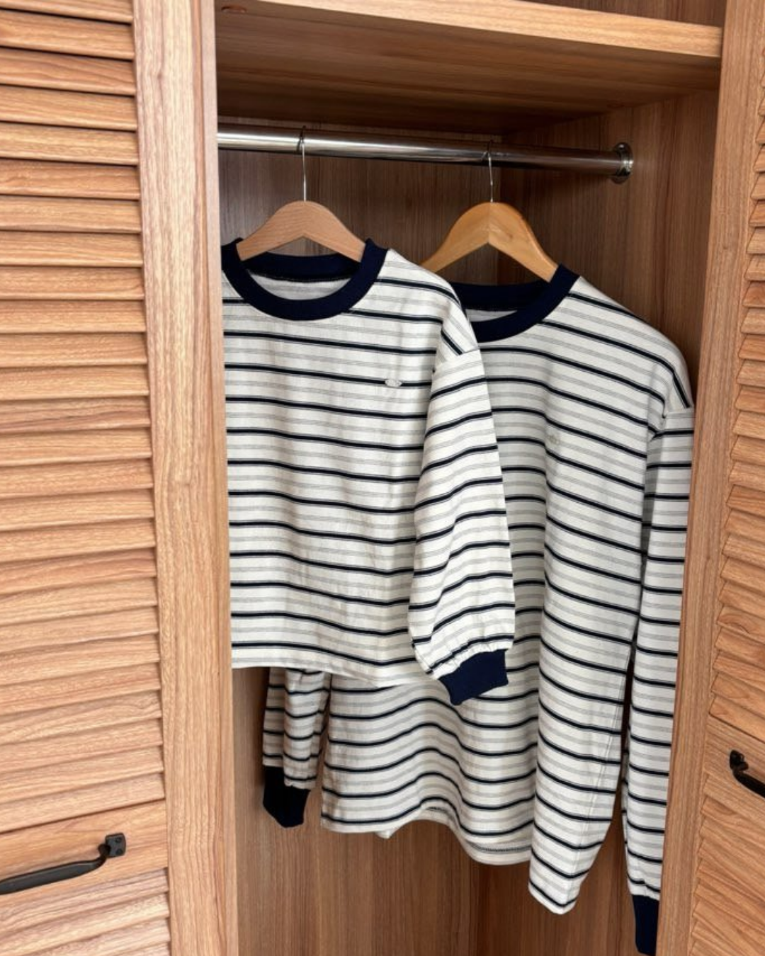 韓國童裝 26春 | 必買親子裝 | Stripe Cotton Tee (Kids & MOM)