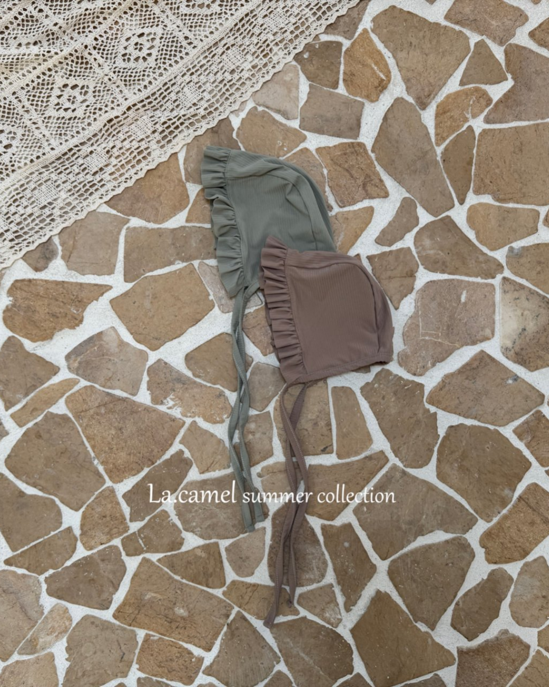 韓國童裝 Swimwear🩱🛟 La.Camel Frill Swimsuit