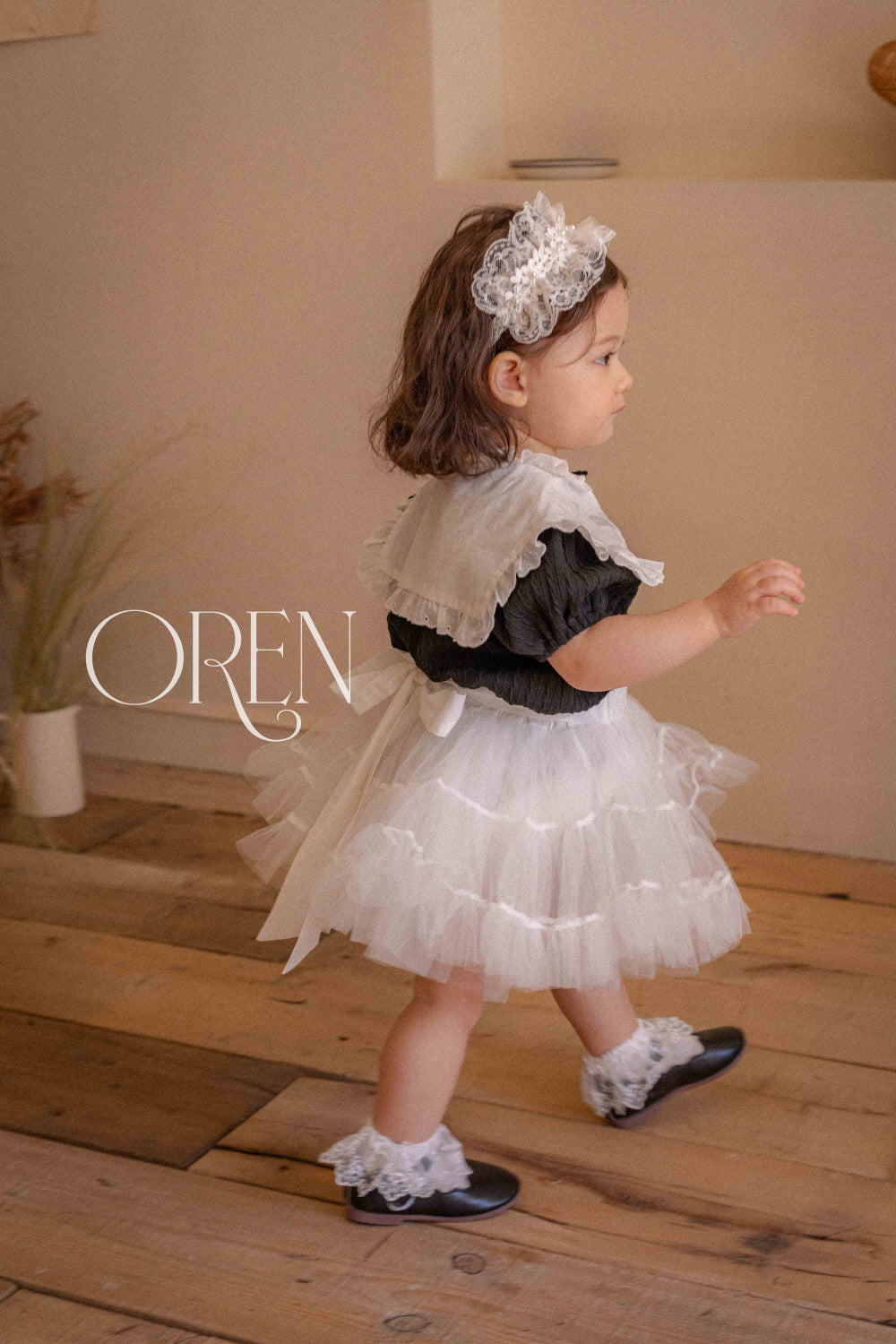 現貨▷ 韓國童裝 童襪 Oren Lace Short Socks