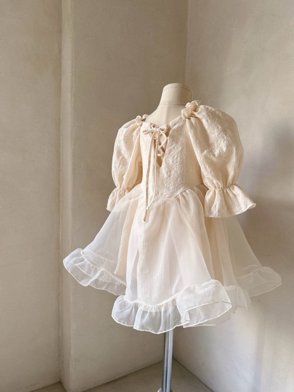 韓國童裝 25春| MB25107 LEAH DRESS KIDS OPS