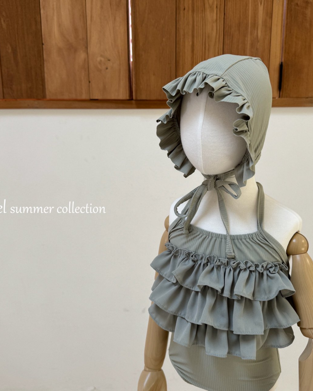韓國童裝 Swimwear🩱🛟 La.Camel Frill Swimsuit