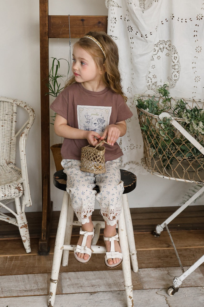 韓國童裝 26夏| FU15 Sienna T-shirt 席耶娜T恤 (90-140cm)