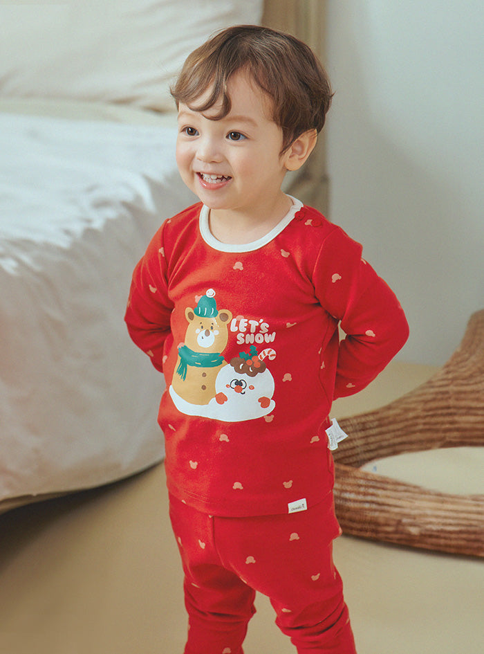 SALE 室內服團購 (30/9截單) 無螢光長袖套裝 Christmas 24 LS30