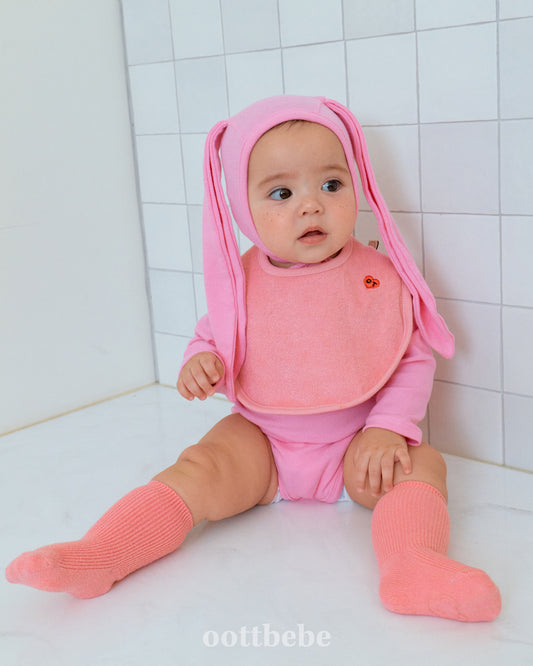 韓國童裝 | OT25314 Rainbow Baby Bib