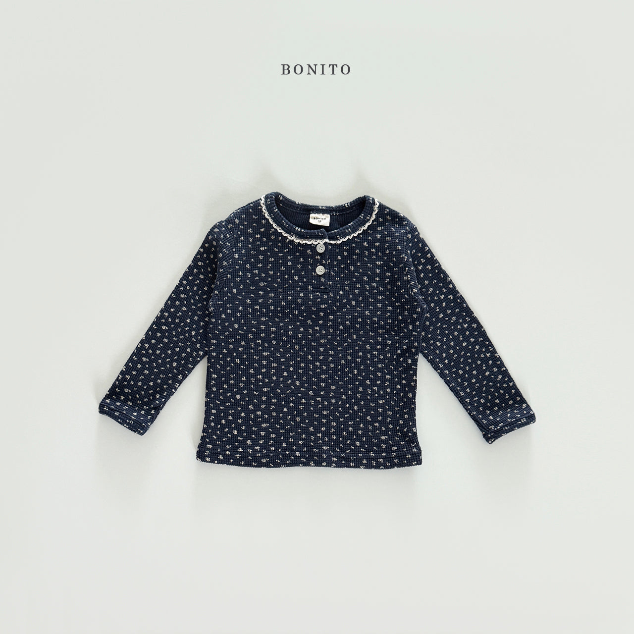 韓國童裝 25秋| BT25314 FLOWER TEE (70-140CM)