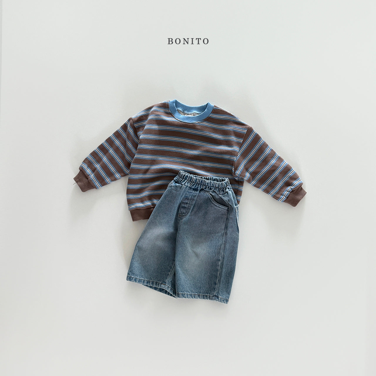 韓國童裝 25秋| BT25311 STRIPE MTM (70-140CM) (副本)