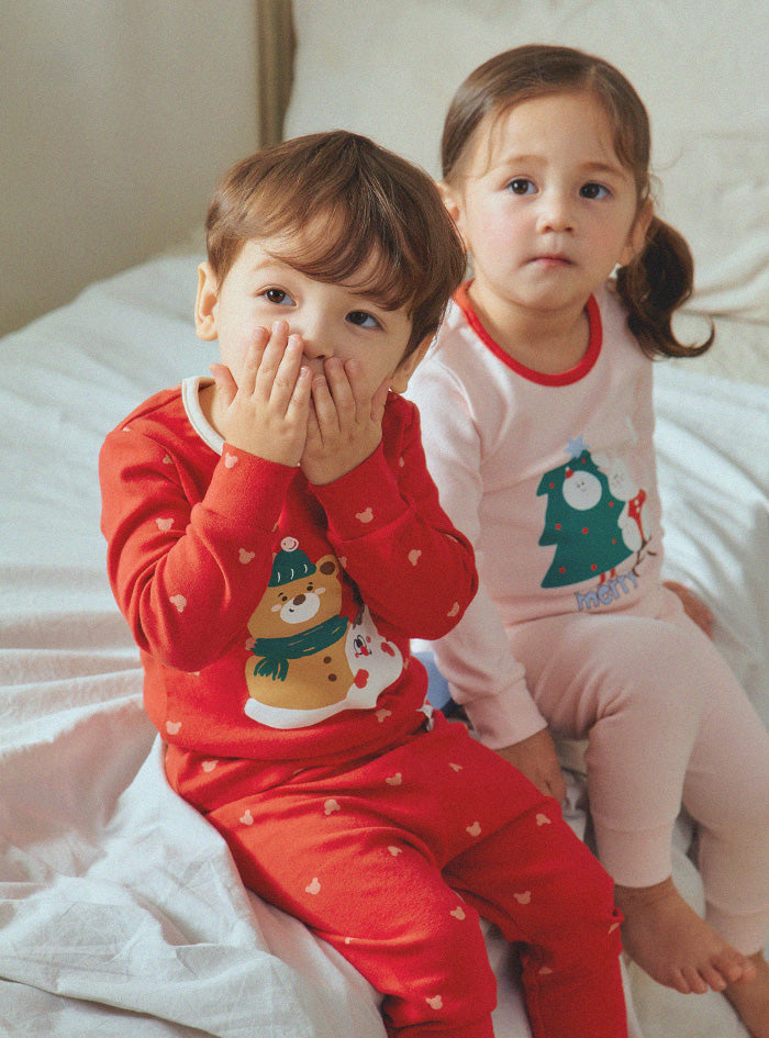 SALE 室內服團購 (30/9截單) 無螢光長袖套裝 Christmas 24 LS30