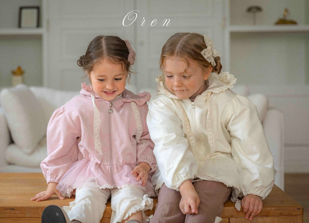 韓國童裝 25秋 | OR25331 Olivia Hooded Jumper