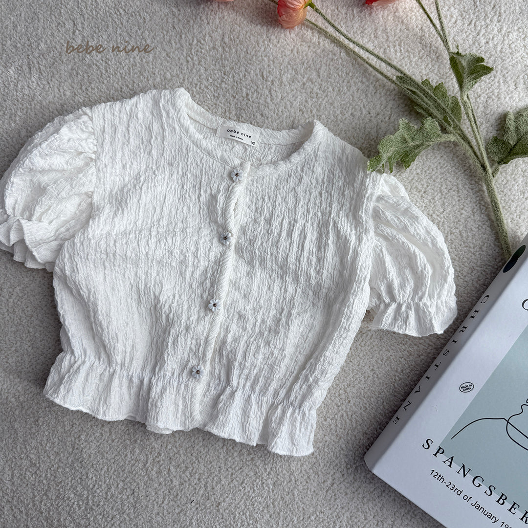 韓國童裝 25夏| BN2534 Vellua Frill Cardigan (Baby & Kids) #同品牌4件85折