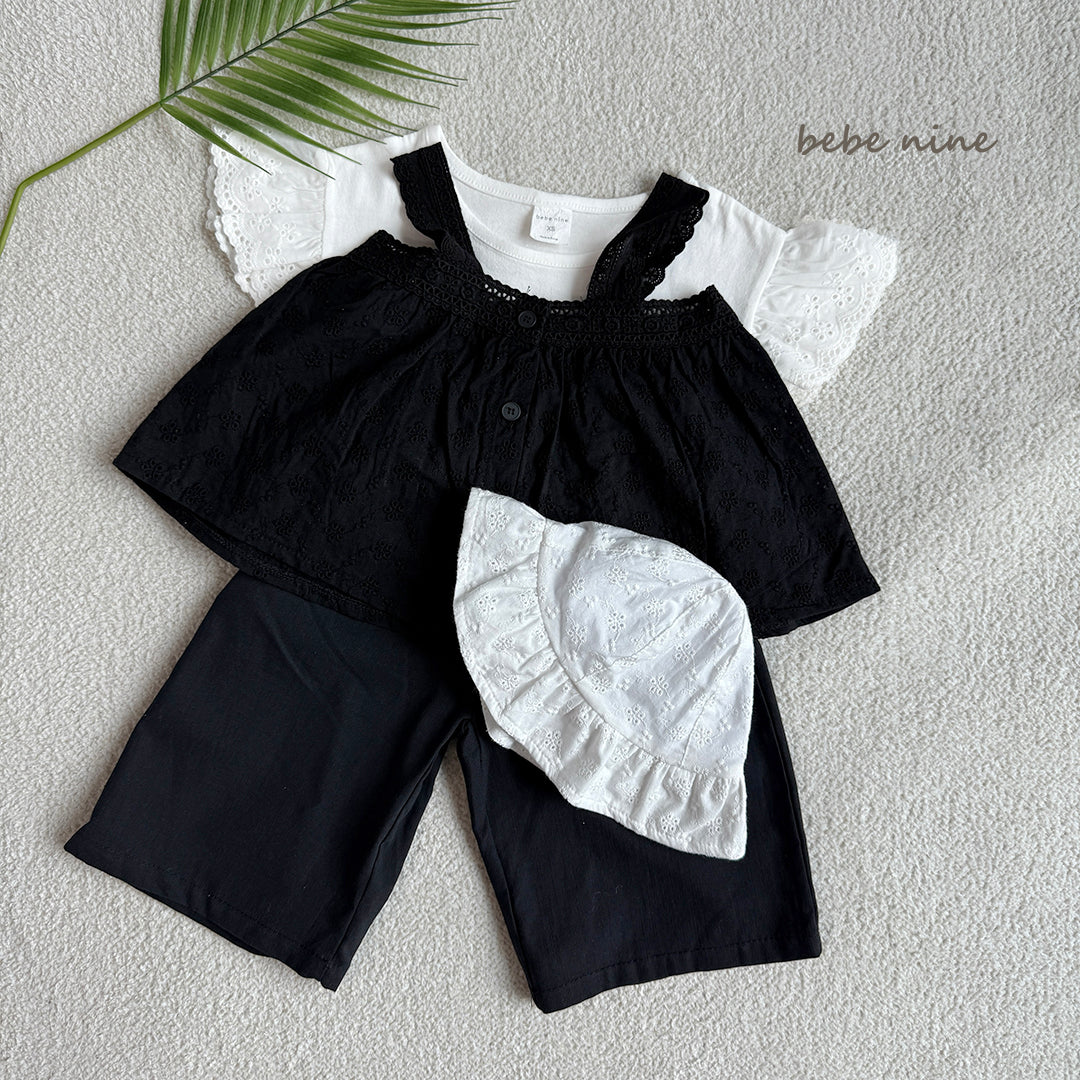 韓國童裝 25夏| BN2535 Frilled T-Shirt (Baby & Kids) #同品牌4件85折