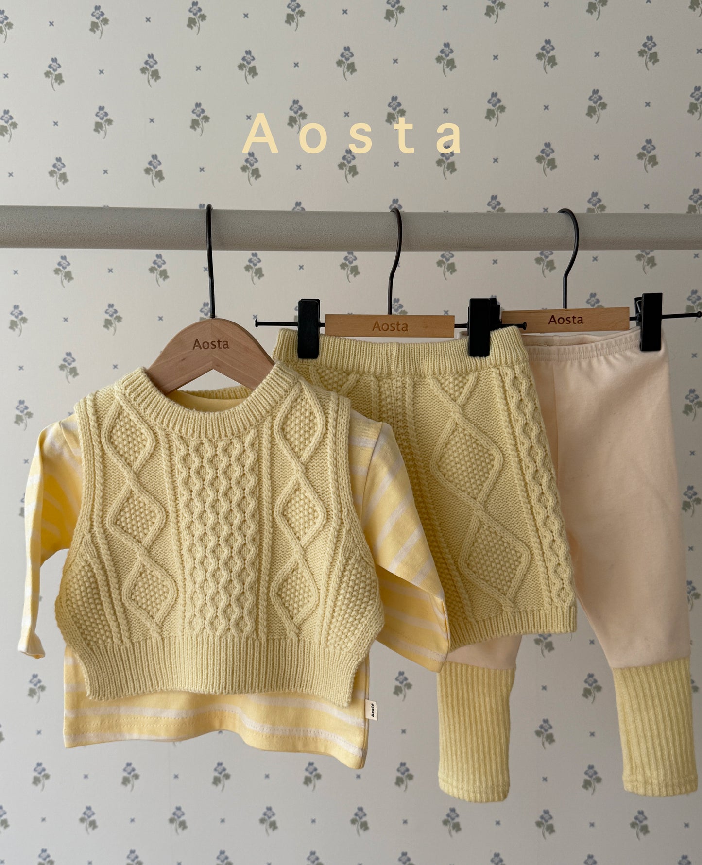 現貨▷ 韓國童裝 25春 | AO25110 VEST (2-3y)
