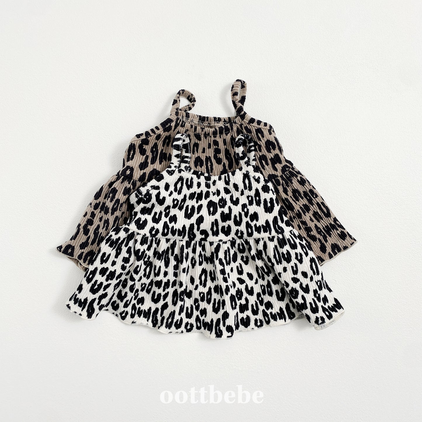 韓國童裝 | OT25348 Roar! Baby Top and Bottom set