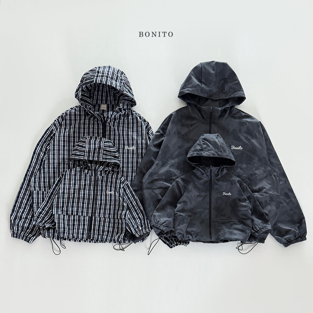 韓國童裝 25秋| BT25347 WINDBREAKER 親子裝 (70-140CM)