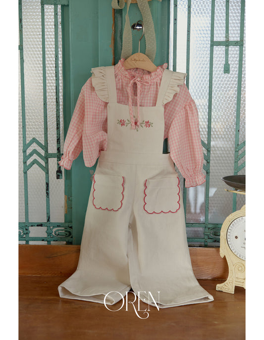 韓國童裝 26春 | OR41 Bell Pocket Overalls (85~120cm)