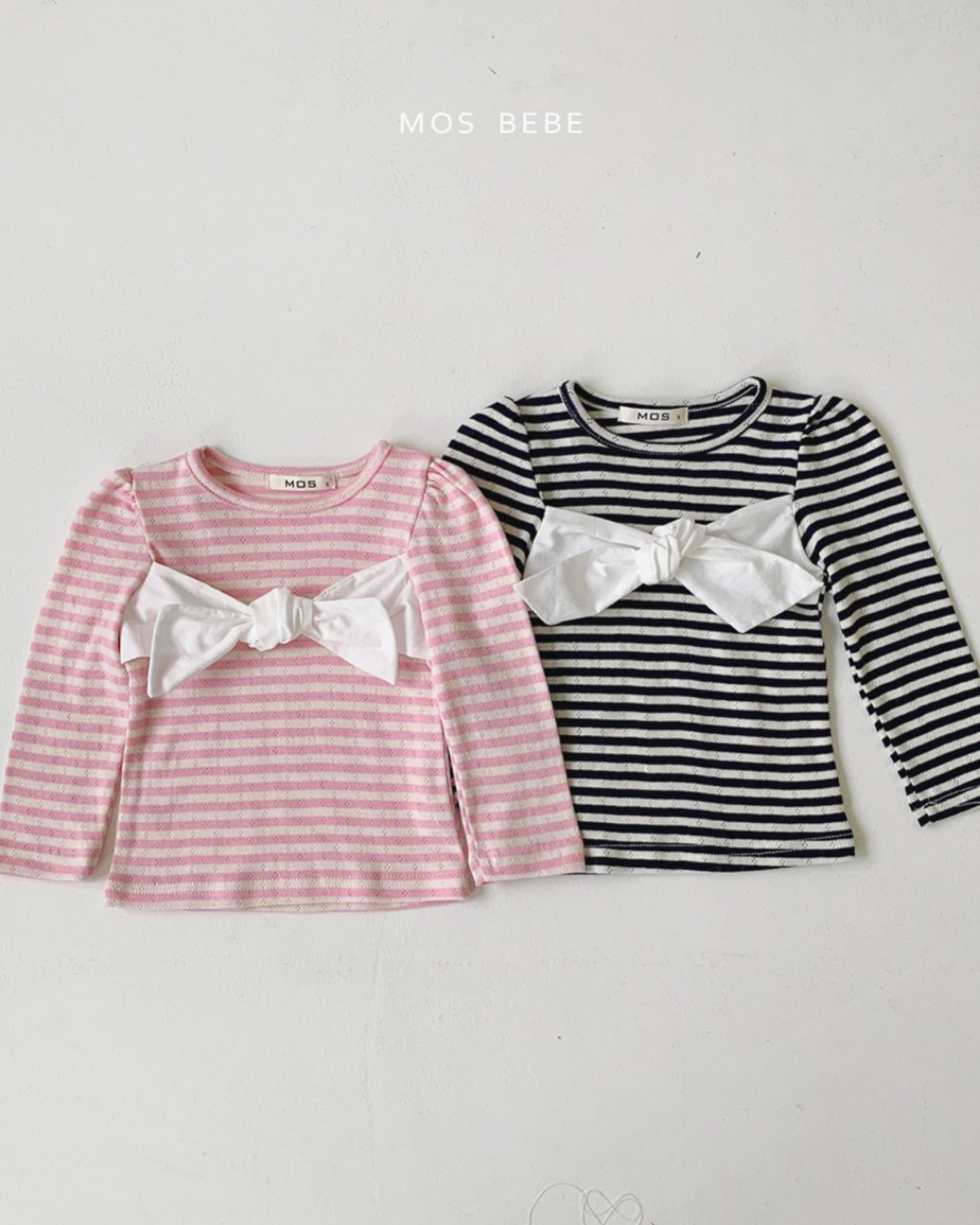 現貨▷ 韓國童裝 25春 | MS25112 RIBBON TEE (80-90)