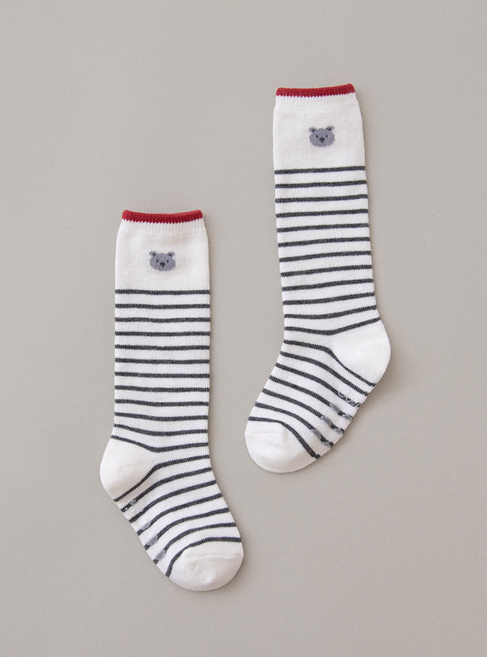 25FW 室內服團購 (30/9截單) Stripes Knee Socks (10/12/15cm)
