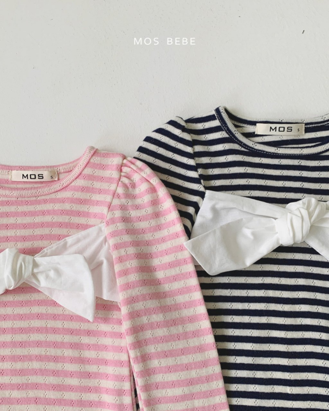 現貨▷ 韓國童裝 25春 | MS25112 RIBBON TEE (80-90)
