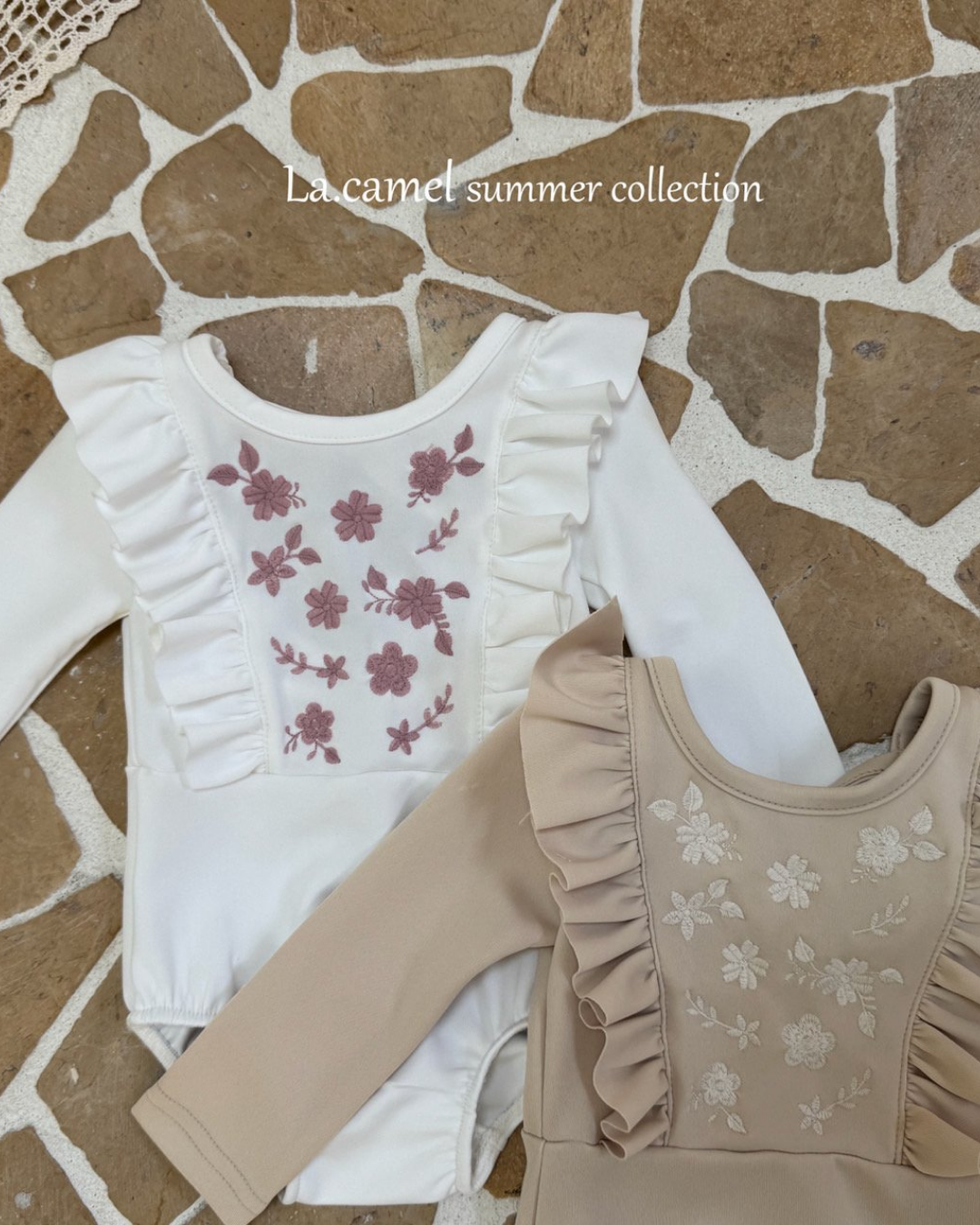 韓國童裝 Swimwear🩱🛟 La.Camel Pure Swimsuit
