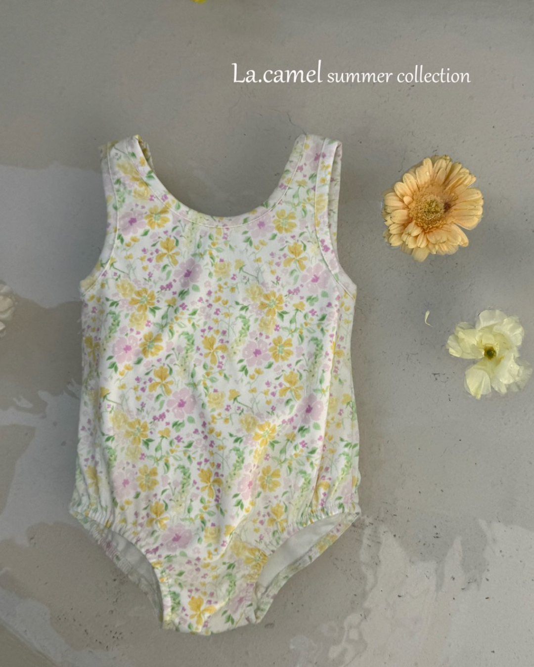 韓國童裝 Swimwear🩱🛟 La.Camel marigold swimwear