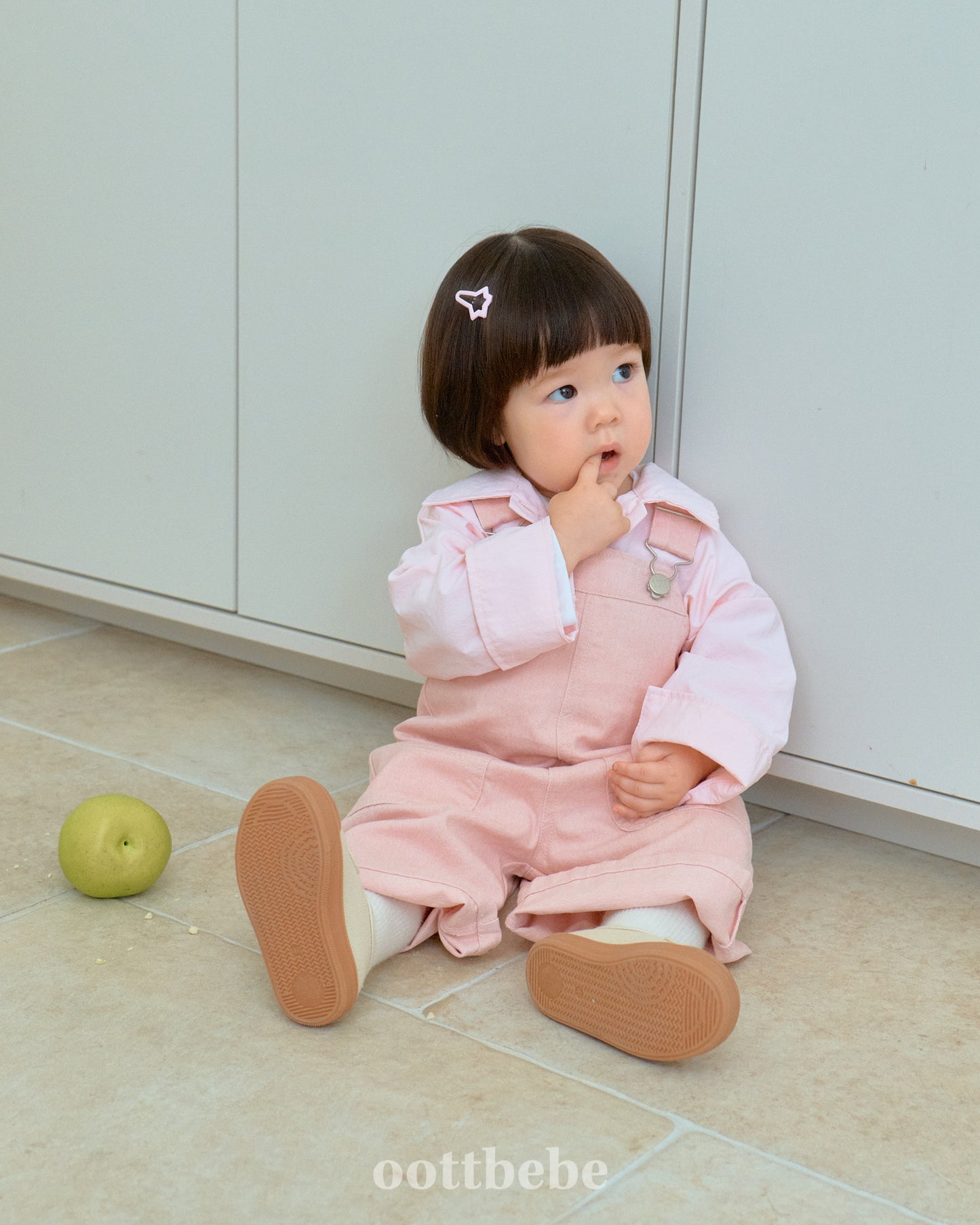 韓國童裝 | OT25330 Kids Pastel Shirt Jacket