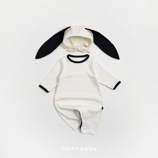 韓國童裝 26SS | OT03 Baby Soft Modal Bunny Suit Set (55-75cm)
