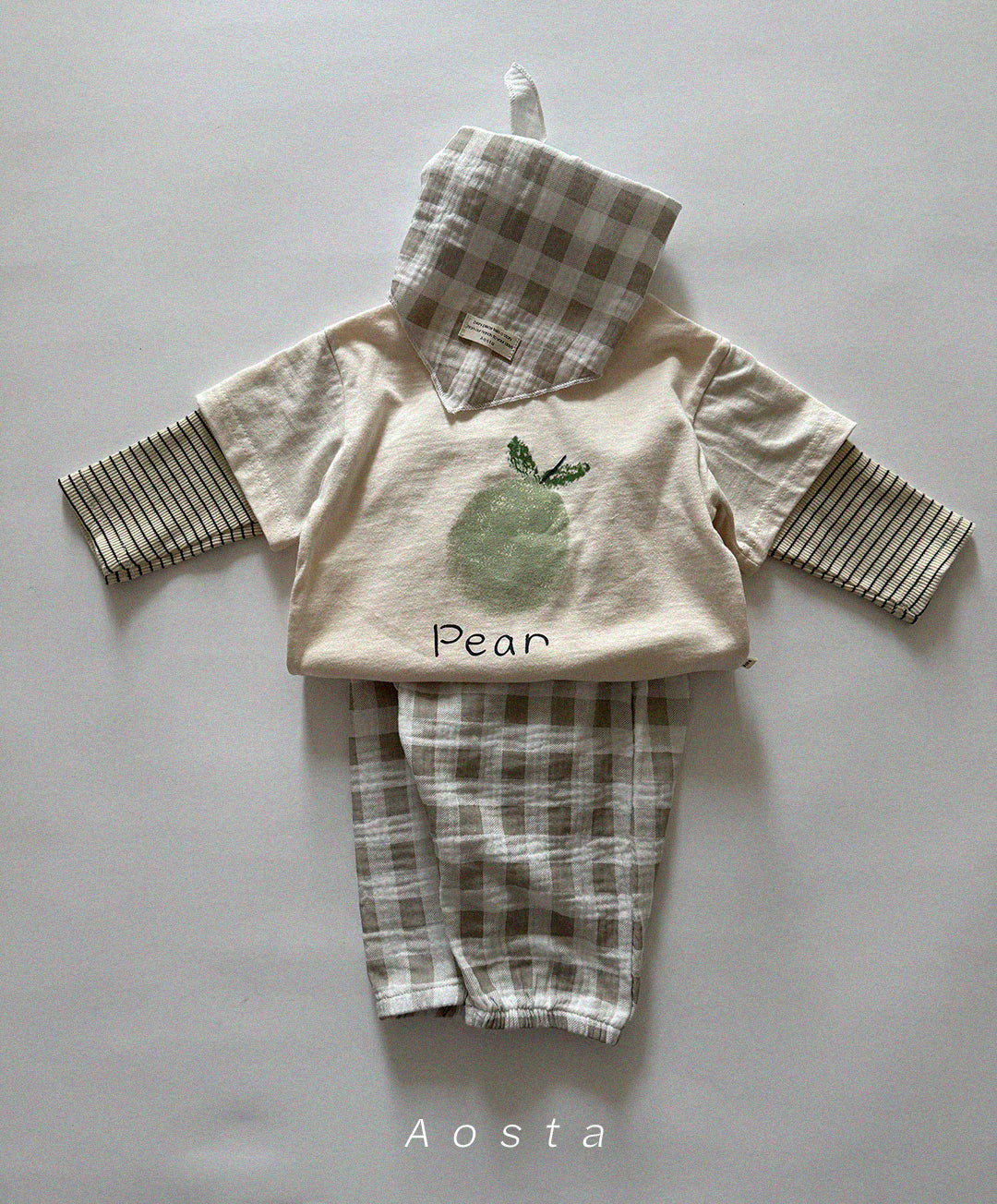 韓國童裝 26春 | AO26101 Fruit Tee