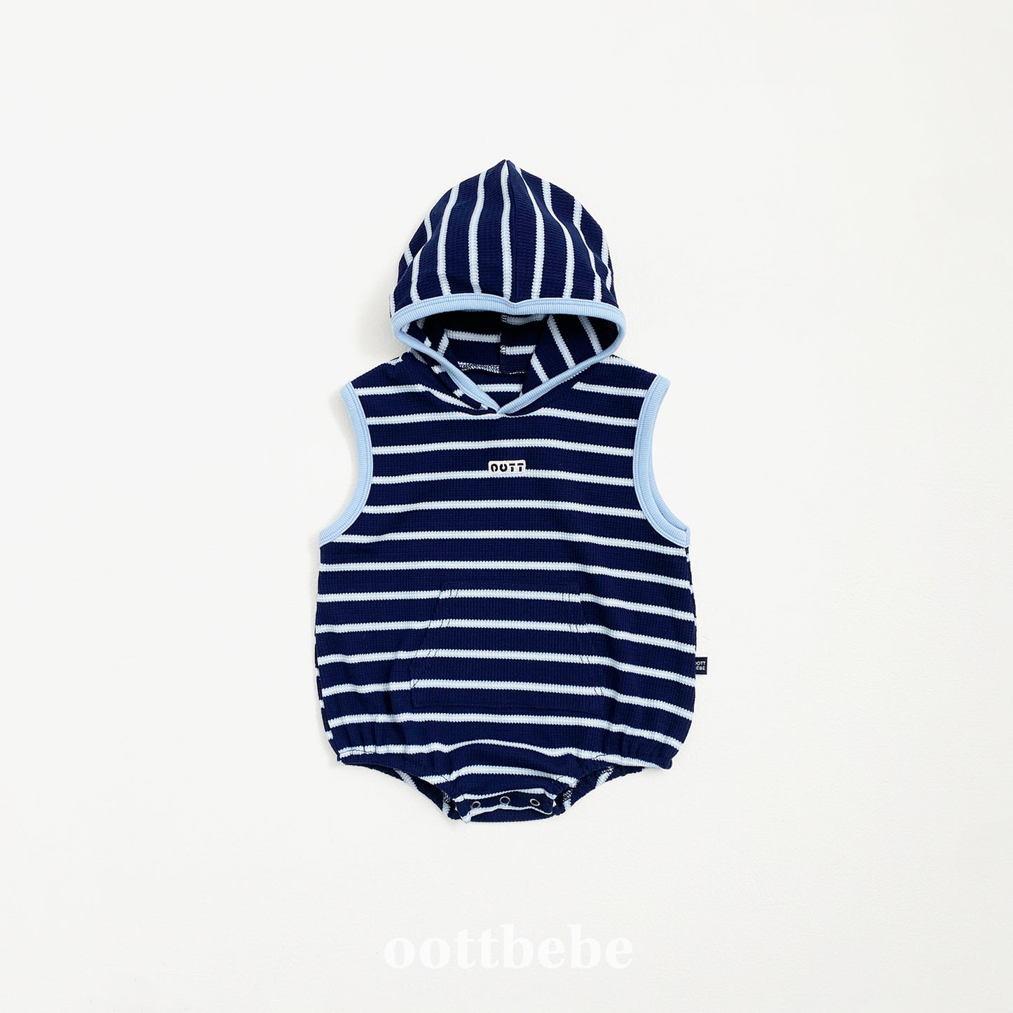 韓國童裝 | OT253567 Hooded Baby Suit