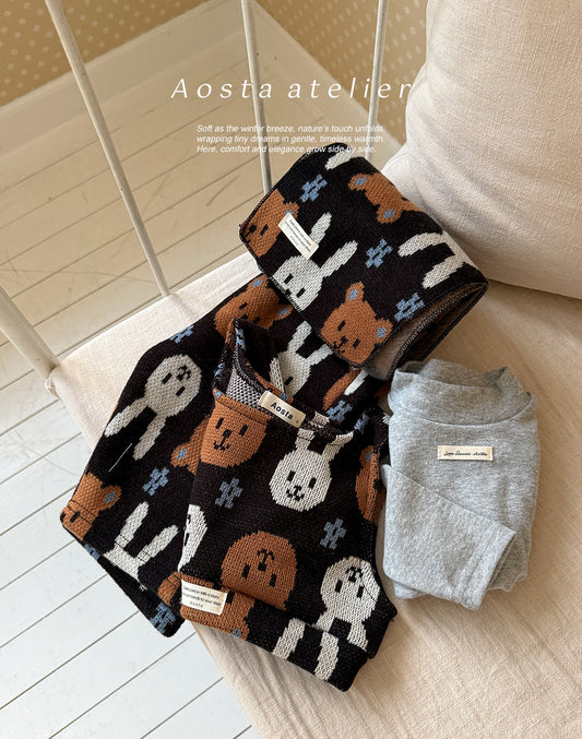 韓國童裝 25秋冬 | AO25408 Nene Vest