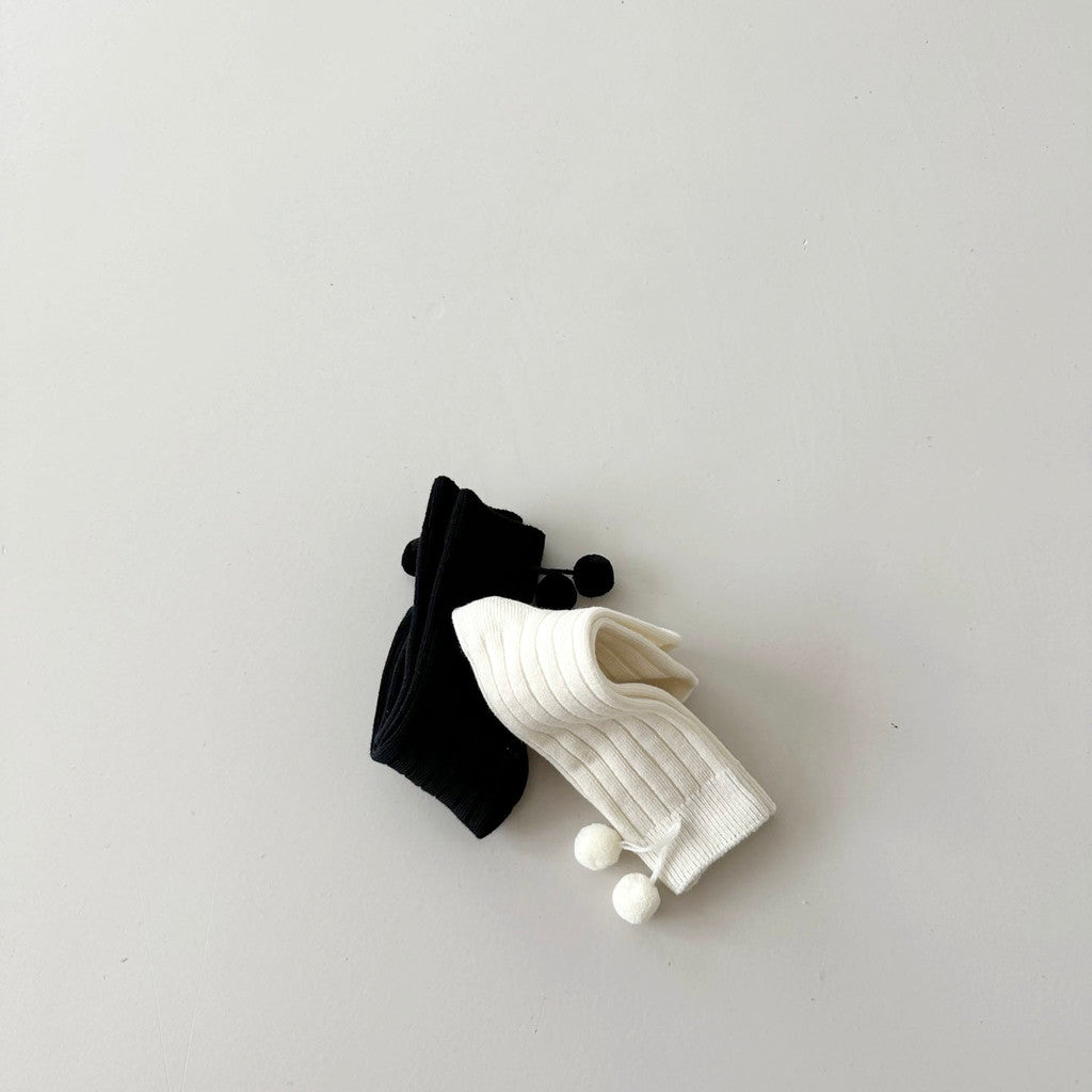 現貨▷ MYMY KIDS SOCKS SET - BLACK & WHITE BALL (160-180碼)