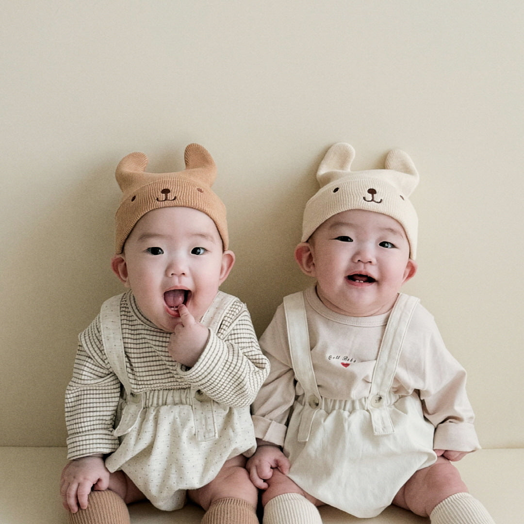 韓國童裝 | OT25372 Bear Bear Beanie
