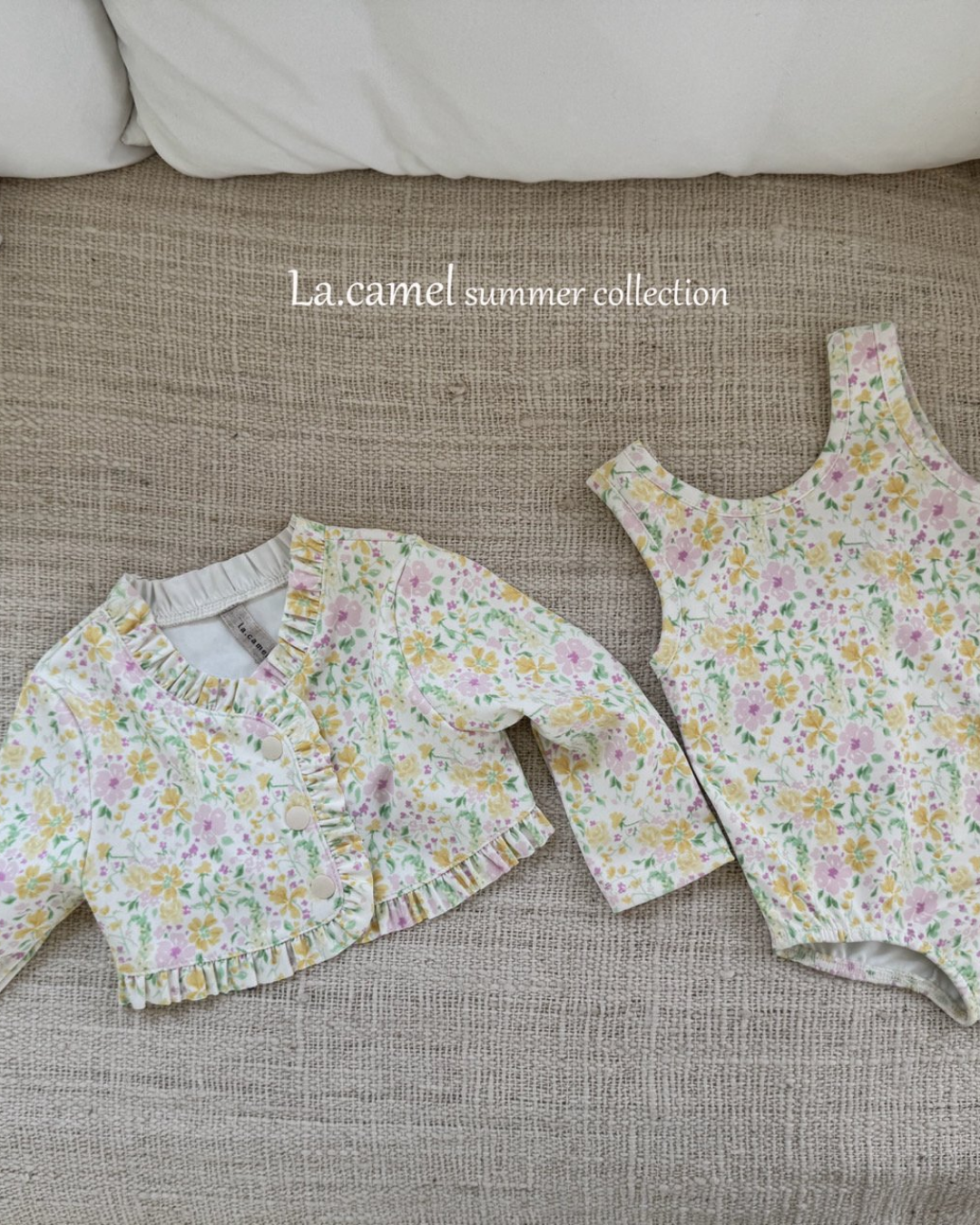 韓國童裝 Swimwear🩱🛟 La.Camel marigold swimwear