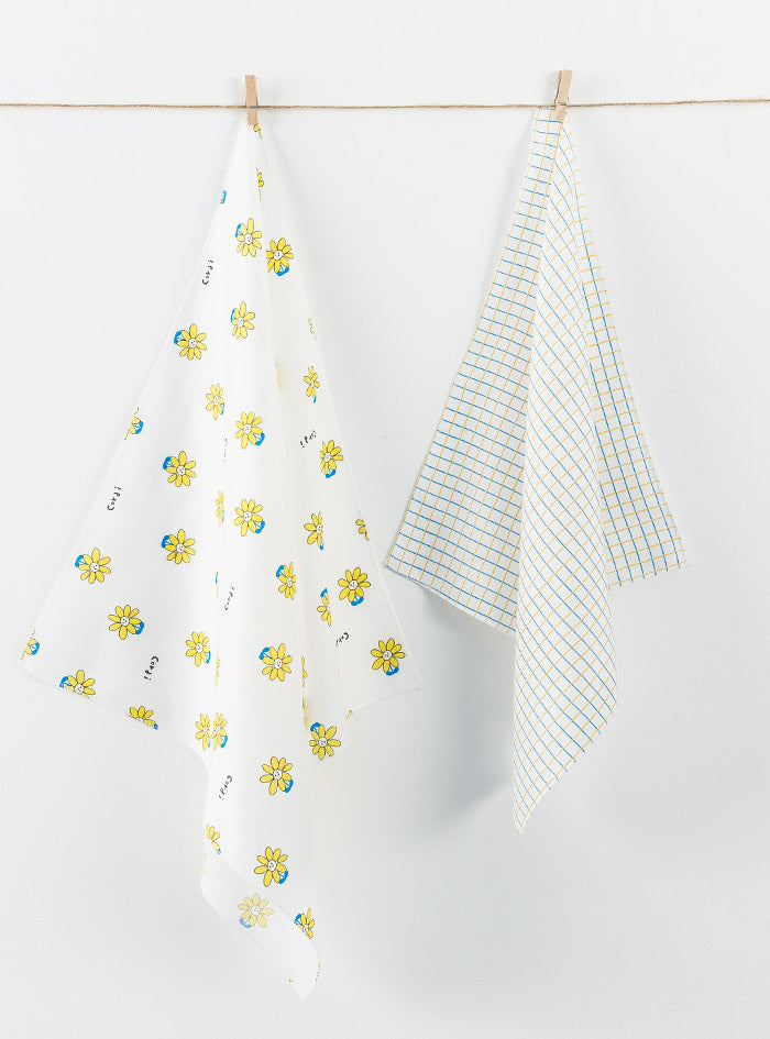 25FW 室內服團購 (30/9截單) Flower Bamboo 透氣竹纖手帕10入