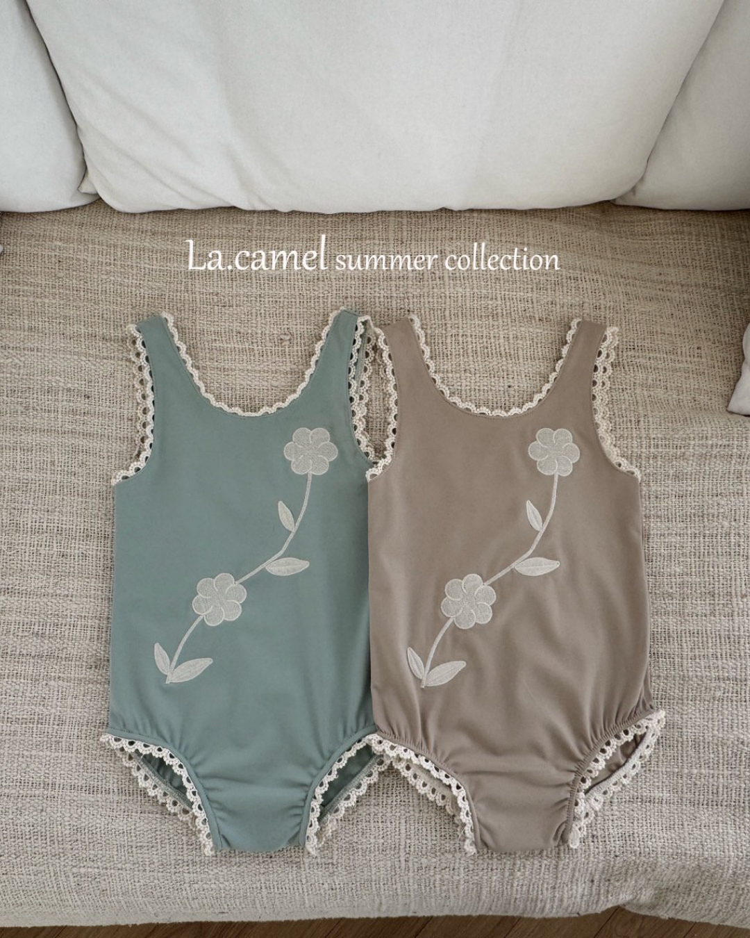 韓國童裝 Swimwear🩱🛟 La.Camel Daisy Swimsuit