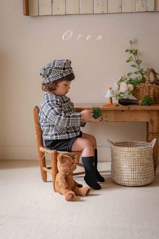 現貨▷ OREN Check Cardigan