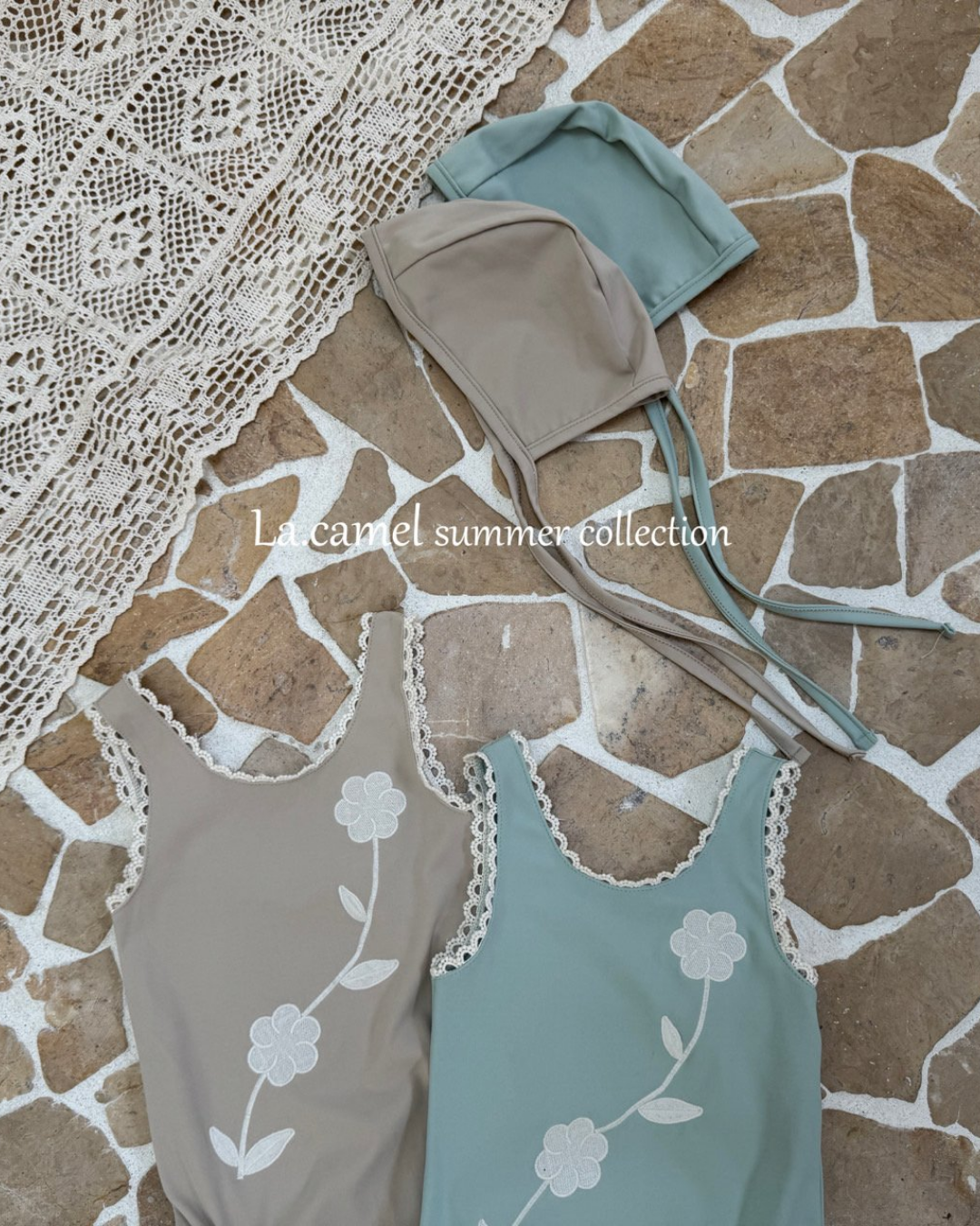 韓國童裝 Swimwear🩱🛟 La.Camel Daisy Swimsuit