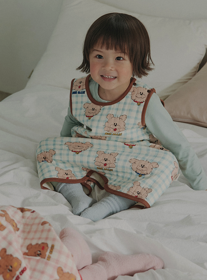 25FW 新款 室內服團購 (30/9截單) Sleep Vest (90-140) SV21