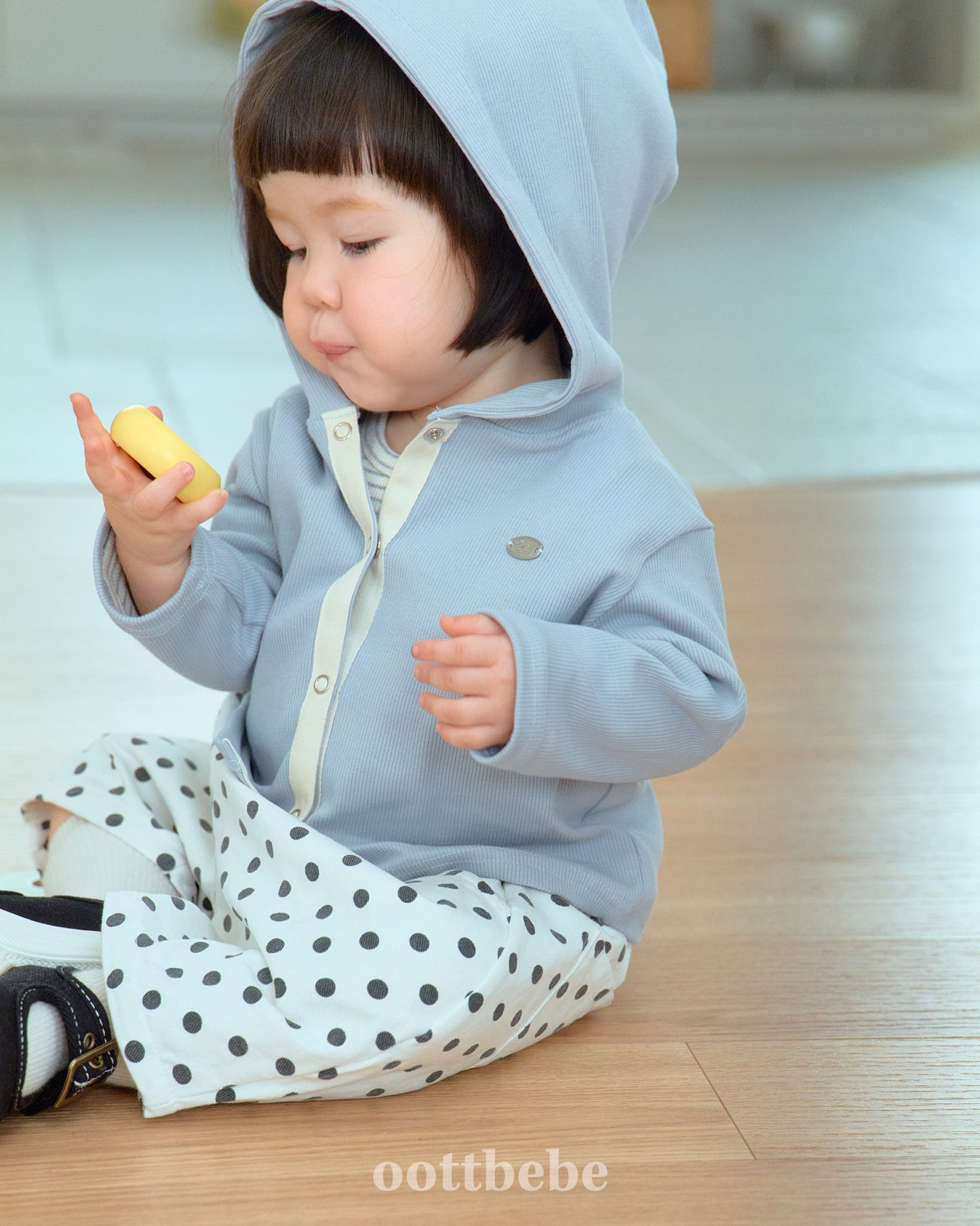 韓國童裝 | OT25321 Tee and Cardigan 2 set