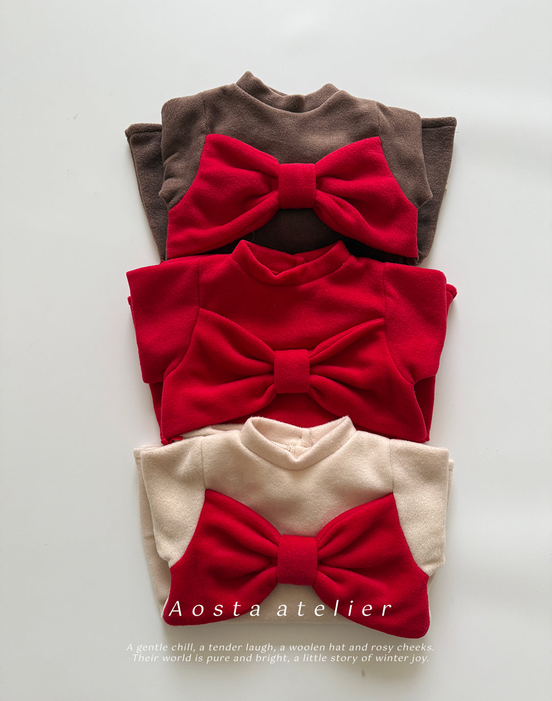 韓國童裝 25秋冬 | AO25449 Winter Dress