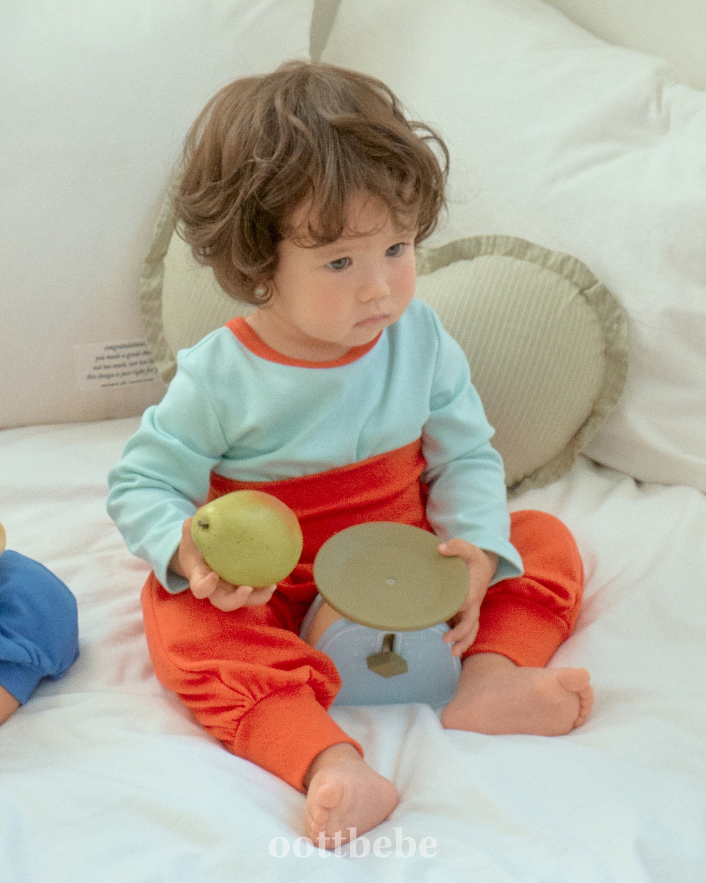 韓國童裝 | OT25337 Baby Top and Bottom Set