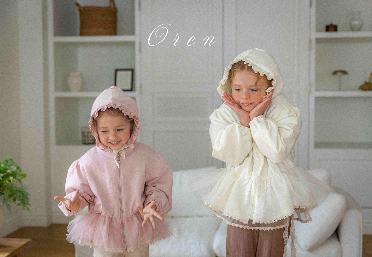 韓國童裝 25秋 | OR25331 Olivia Hooded Jumper