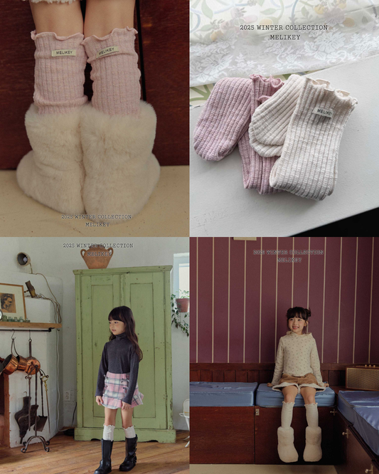 韓國童裝 25秋冬 | ME25436 Knee Sock