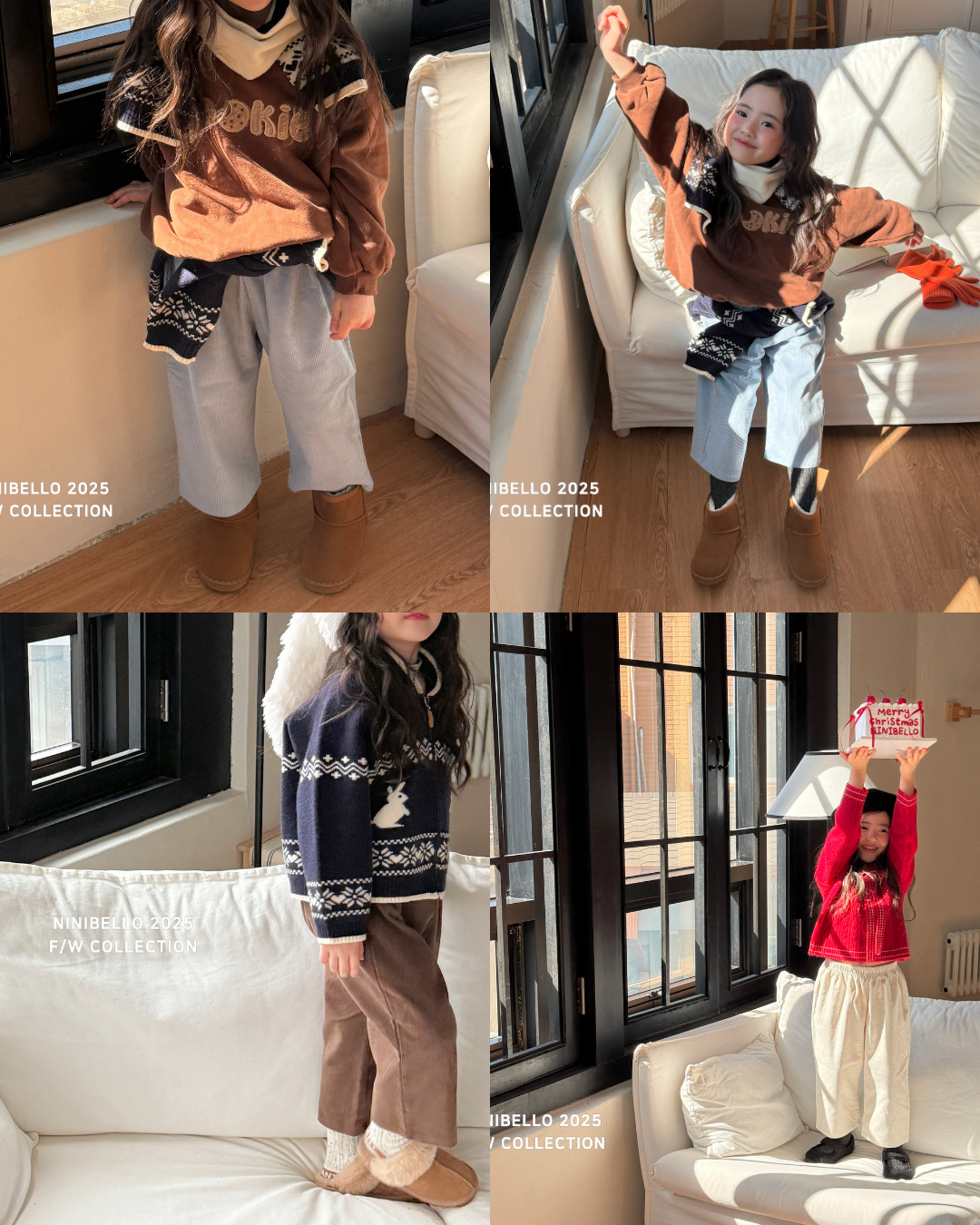 韓國童裝 25秋冬 | NB25428 Pants