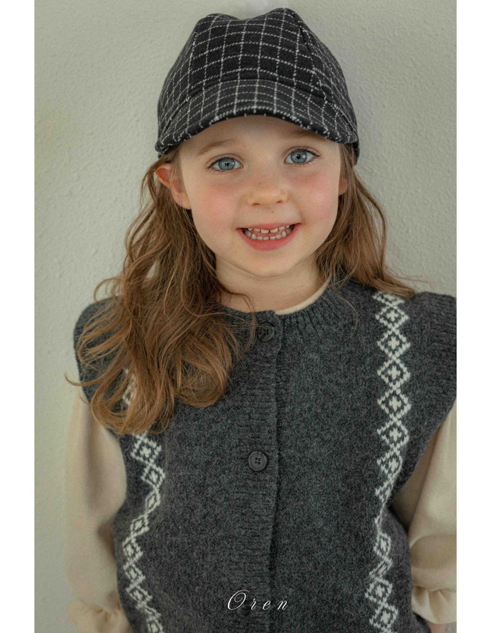 韓國童裝 25秋冬 | OR25410 Nattu Knit Vest