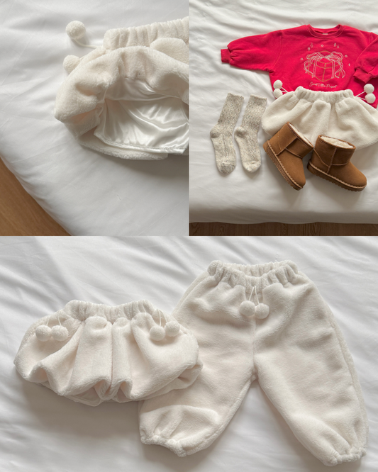 韓國童裝 25秋冬 | NB25430 Snowy Skirt