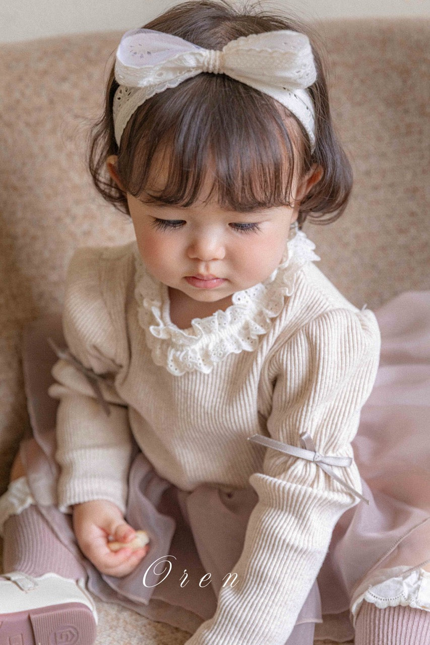 韓國童裝 25秋 | OR25307 Ribbon Hairband