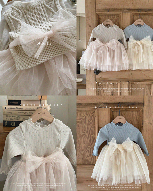 現貨▷ 韓國童裝 AOSTA Camellia Dress (70)