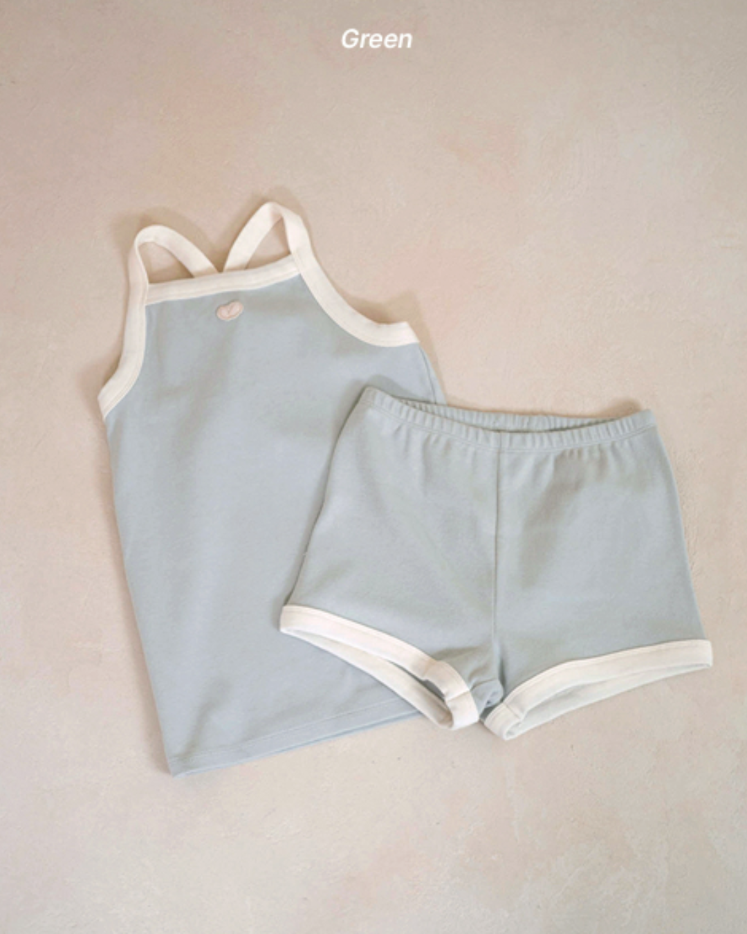 PEEKABOO 韓國正品 | PP25206 DAISY JUNIOR TOP AND BOTTOM SET (130-150)
