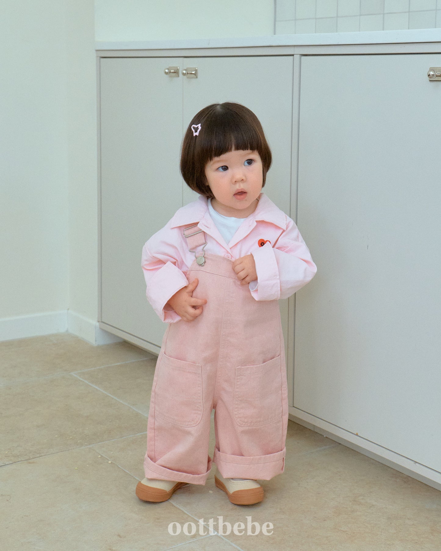 韓國童裝 | OT25329 Kids Pastel Overall