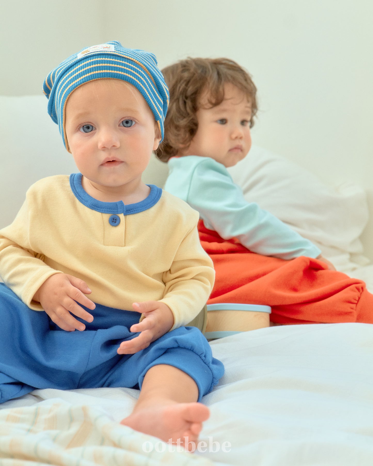 韓國童裝 | OT25337 Baby Top and Bottom Set